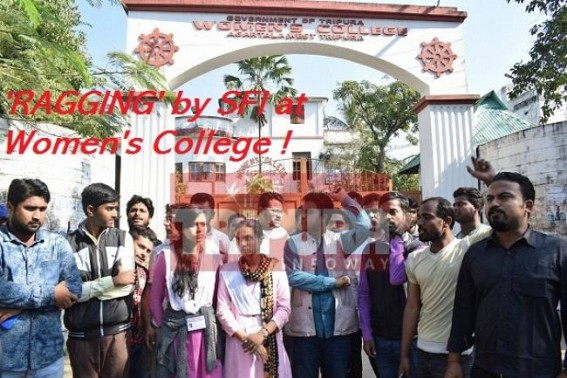Tripura Degree Colleges suffering from RED-Ragging ! Two Women's College girls beaten by SFI, assaulted for 'Not Doing SFI'